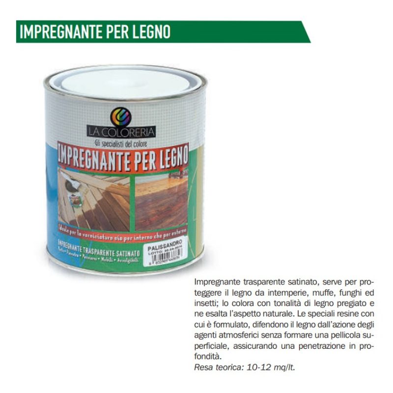 Fox Italy Flatting per legno trasparente lucido 750 ml vernice Prot...