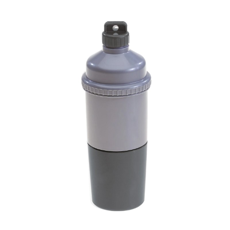 Bottiglia Borraccia in plastica 750ml con bicchiere senza BPA  palestra sport