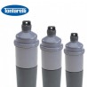 Tontarelli Bottiglia Borraccia in plastica 750ml con bicchiere senz...