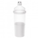 Bottiglia Borraccia in plastica 750ml con bicchiere senza BPA  palestra sport