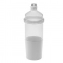 Bottiglia Borraccia in plastica 750ml con bicchiere senza BPA  palestra sport