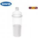 Bottiglia Borraccia in plastica 750ml con bicchiere senza BPA  palestra sport