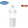 Tontarelli Bottiglia Borraccia in plastica 750ml con bicchiere senz...