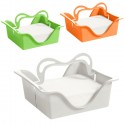 Portatovaglioli tovaglioli da tavolo cucina in PP con maniglia colori assortiti