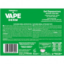 Vape Derm Herbal Stick Dopopuntura Zanzare Tafani Gel per Corpo - 2 Penne Stick