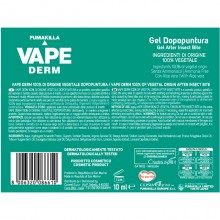 Vape Derm Penna Gel Dopopuntura 100% Origine Vegetale contro Zanzare - 2 Stick
