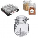 24 Barattoli in vetro per conserve vasetti 90ml con chiusura ermetica marmellata