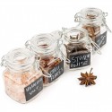 24 Barattoli in vetro per conserve vasetti 90ml con chiusura ermetica marmellata