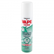 Vape Derm Origine Vegetale Spray Antipuntura 75ml contro zanzare comuni e tigre