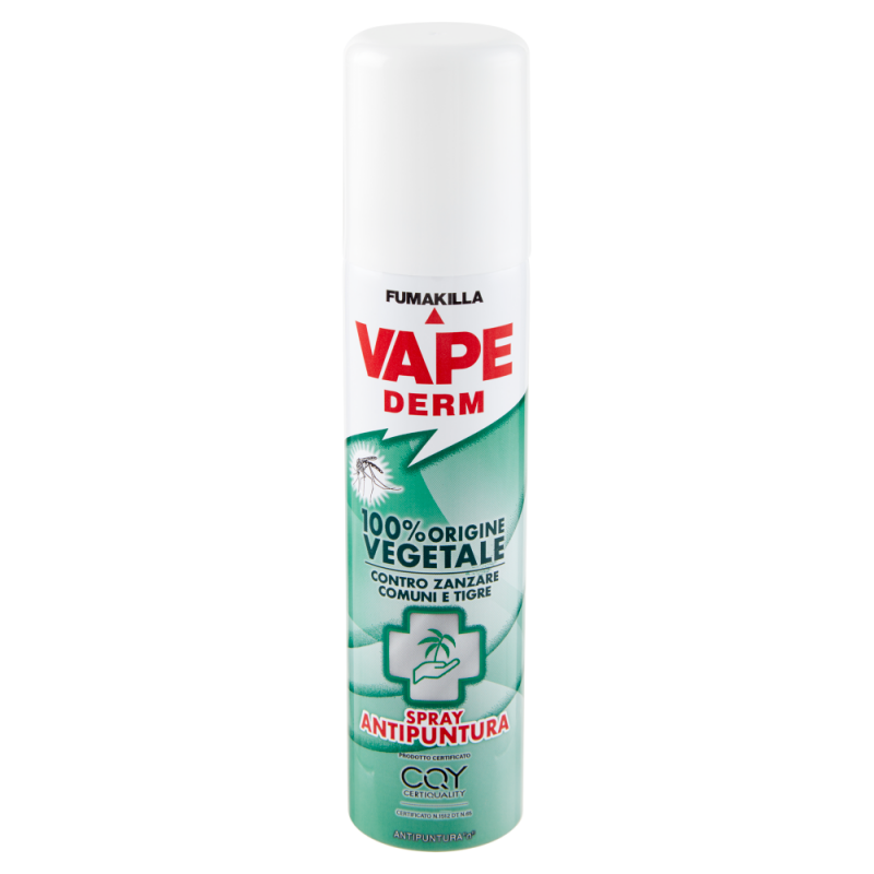 Vape Vape Derm Origine Vegetale Spray Antipuntura 75ml contro zanza...