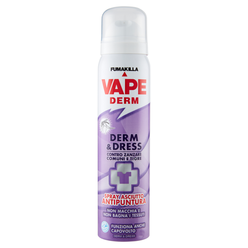 Vape Persona Derm & Dress Classic Spray Antipuntura 100ml pelle e vestiti