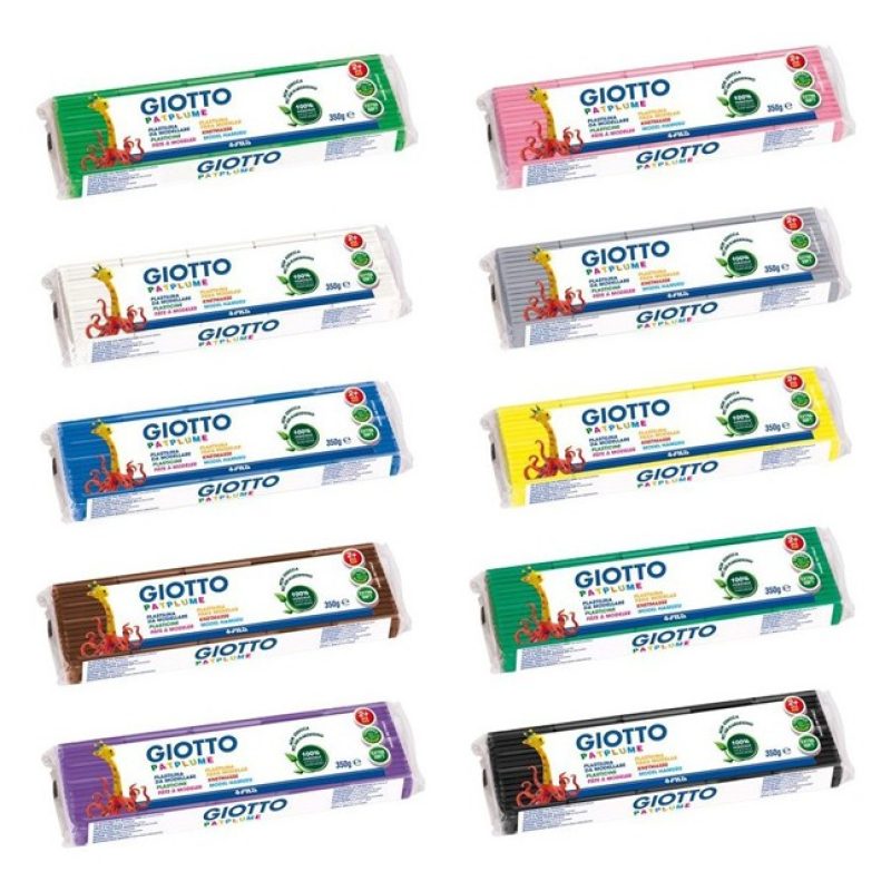 Fila Originale Giotto Patplume Panetto plastilina 350gr 2 PZ colore...