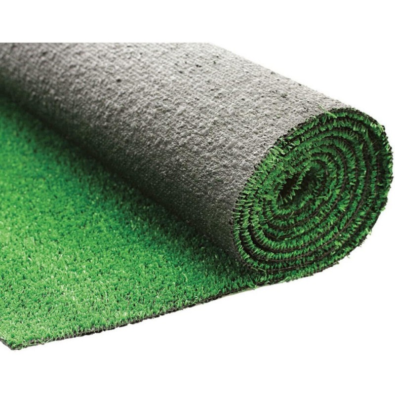 Prato sintetico 10mm Finta erba sintetica esterno giardino tappeto rotolo 1x25m
