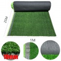 Prato sintetico 10mm Finta erba sintetica esterno giardino tappeto rotolo 1x25m