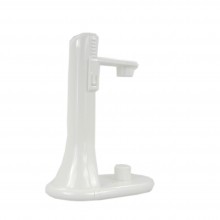 Portarotolo Porta Rotolo Carta Da Cucina In plastica bianca regolabile verticale