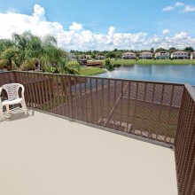 Rete in Plastica balcone recinzione ringhiera cancello protezione privacy 1x50m