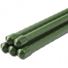 25x Tutori per piante 90cm Ø11mm verde in metallo Bastoni di sostegno paletti