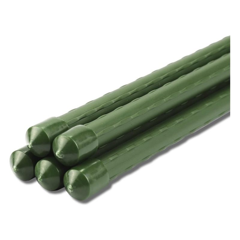 New Arcobaleno 25x Tutori per piante 90cm Ø11mm verde in metallo Ba...