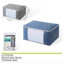 Box Scatola 6PZ Salvaspazio Portatutto Vestiti Armadio Organizer 45x30x20 cm