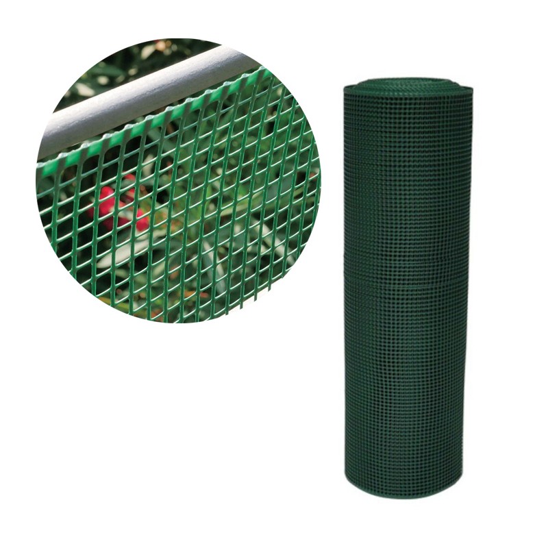 Rete in Plastica balcone recinzione ringhiera cancello protezione verde 1x5 mt