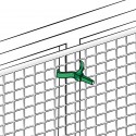 Rete in Plastica balcone recinzione ringhiera cancello protezione verde 1x5 mt