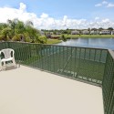 Rete in Plastica balcone recinzione ringhiera cancello protezione verde 1x5 mt