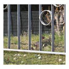 Rete per recinzione metallica elettrosaldata zincata da 1x10MT per giardino