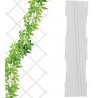 New Arcobaleno Traliccio Estensibile in PVC colore bianco 2x1M 1x1M...