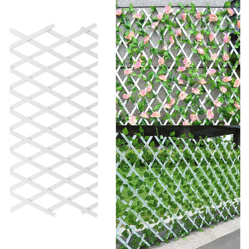New Arcobaleno Traliccio Estensibile in PVC colore bianco 2x1M 1x1M...