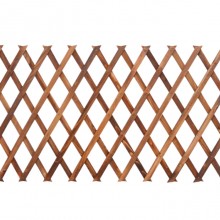 Traliccio Rete Estensibile In Legno Scuro Parete Giardino Piante varie misure