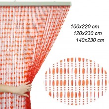 Tenda Antimosche Anti Insetti Porta Finestra con Fili e Perline in PVC 3 Misure