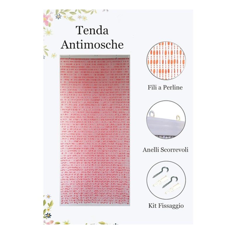 New Arcobaleno Tenda Antimosche Anti Insetti Porta Finestra con Fil...