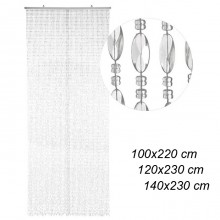 Tenda Antimosche Anti Insetti Porta Finestra con Fili e Perline in PVC 3 Misure