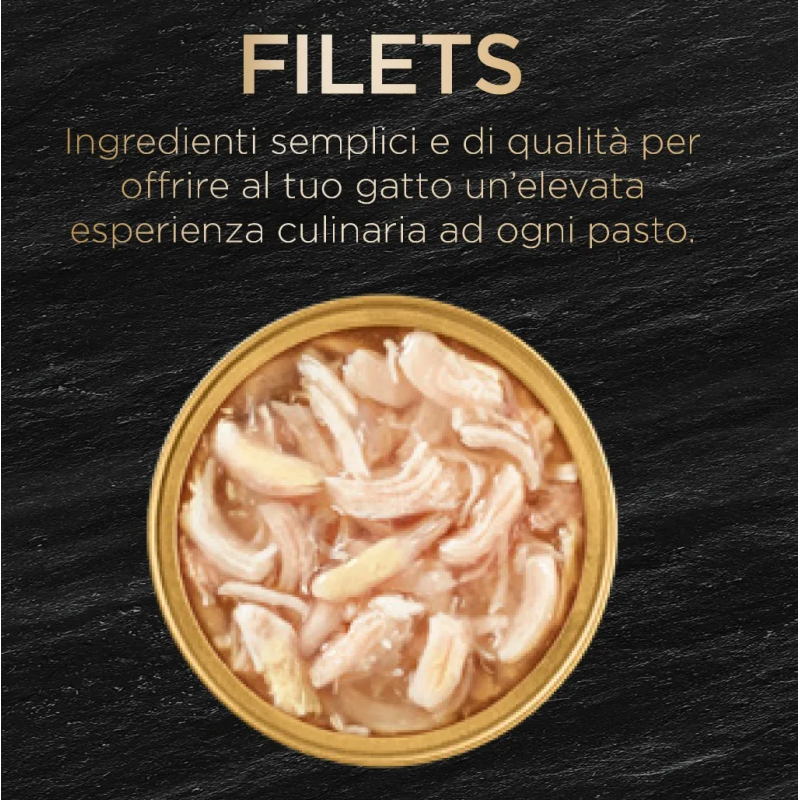 Sheba Sheba Filets gusto Pollo al naturale Cibo Umido Gatto Cat Lat...