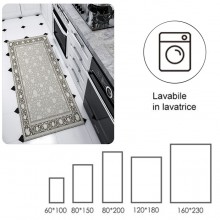 Tappeto Camera Soggiorno Salotto Moderno A Pelo Corto Ornamento Varie dimensioni