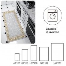 Tappeto Camera Soggiorno Salotto Moderno A Pelo Corto Ornamento Varie dimensioni