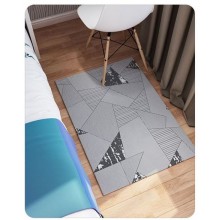 Tappeto Pelo Corto Geometrico moderno Soggiorno Salotto Ornamento Varie Misure