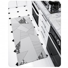 Tappeto Pelo Corto Geometrico moderno Soggiorno Salotto Ornamento Varie Misure