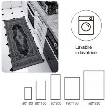 Tappeto Camera Soggiorno Salotto Moderno A Pelo Corto Ornamento Varie dimensioni