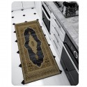 Tappeto Moderno Camera Soggiorno Salotto oro e nero Ornamento Varie misure