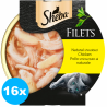 Sheba Sheba Filets gusto Pollo al naturale Cibo Umido Gatto Cat Lat...
