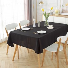 Tovaglia Antimacchia in Poliestere Impermeabile nera da cucina + fermatovaglia