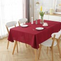 Tovaglia Antimacchia Poliestere Impermeabile rosso vino cucina + fermatovaglia