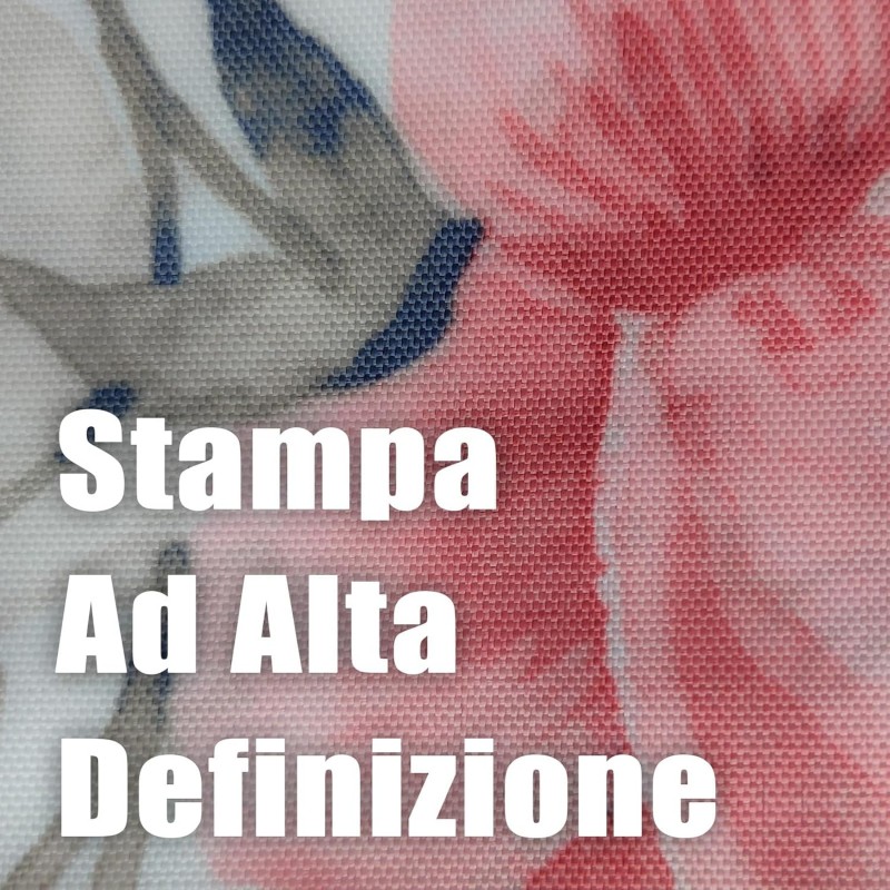 BVT Tovaglia Antimacchia in Poliestere Impermeabile fiori stampata ...