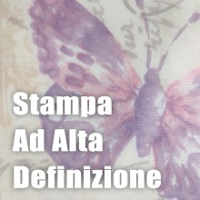 Tovaglia Antimacchia in Poliestere Impermeabile stampa farfalle + fermatovaglia