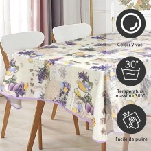 Tovaglia Antimacchia in Poliestere Impermeabile copri tavola + fermatovaglia