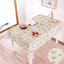 Tovaglia Antimacchia in Poliestere Impermeabile 140x140 cm + fermatovaglia