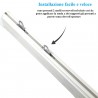 New Arcobaleno Tenda Antimosche Anti Insetti Porta Finestra con Fil...