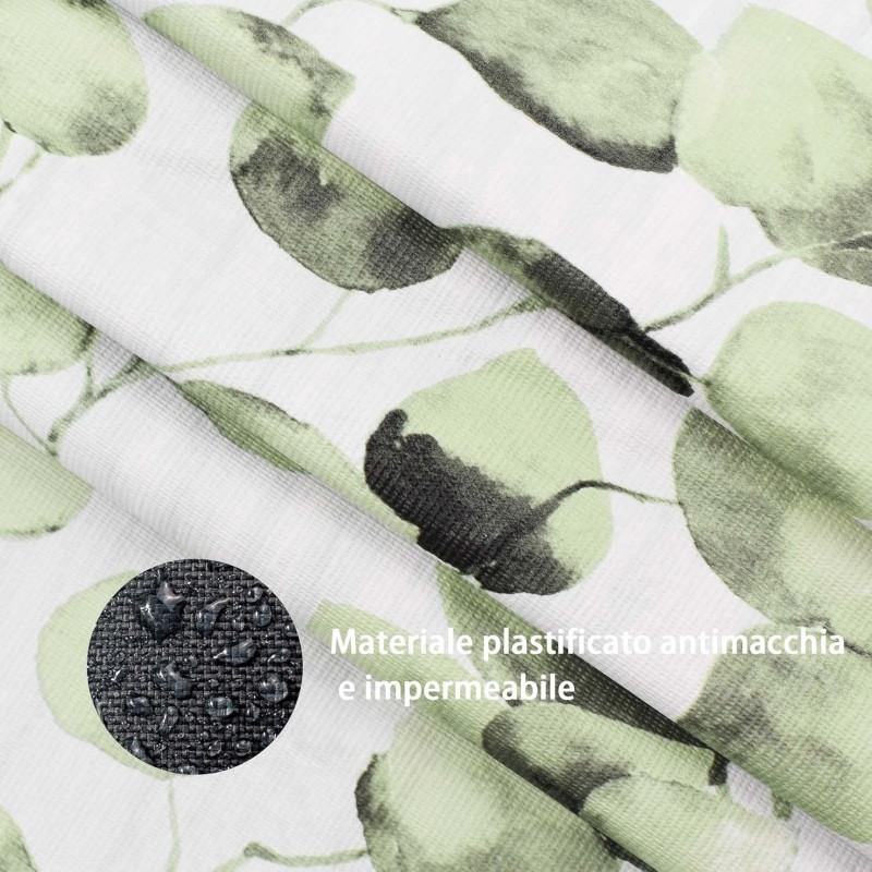 BVT Tovaglia Plastificata Antimacchia PVC impermeabile stampa fogli...