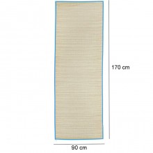 Stuoia In Paglia 170x90Cm Spiaggia isolamento Alluminio Campeggio Telo Portatile
